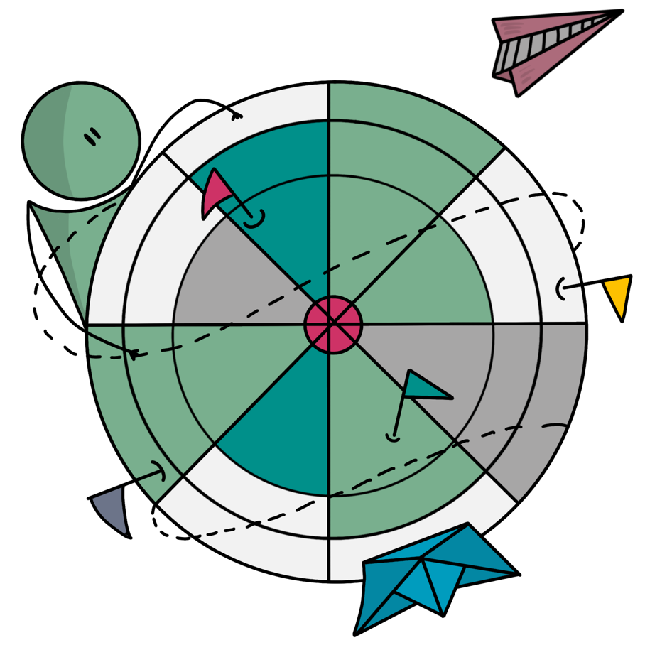 roue des ressources icon